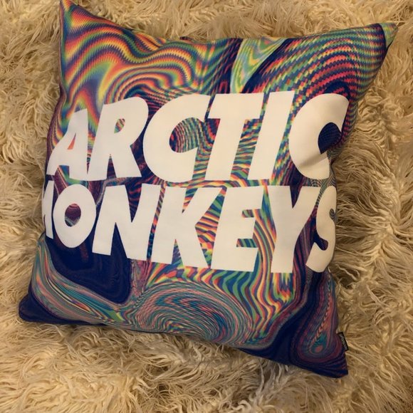 Society 6 Other - ARCTIC MONKEYS Psychedelic Throw Pillow